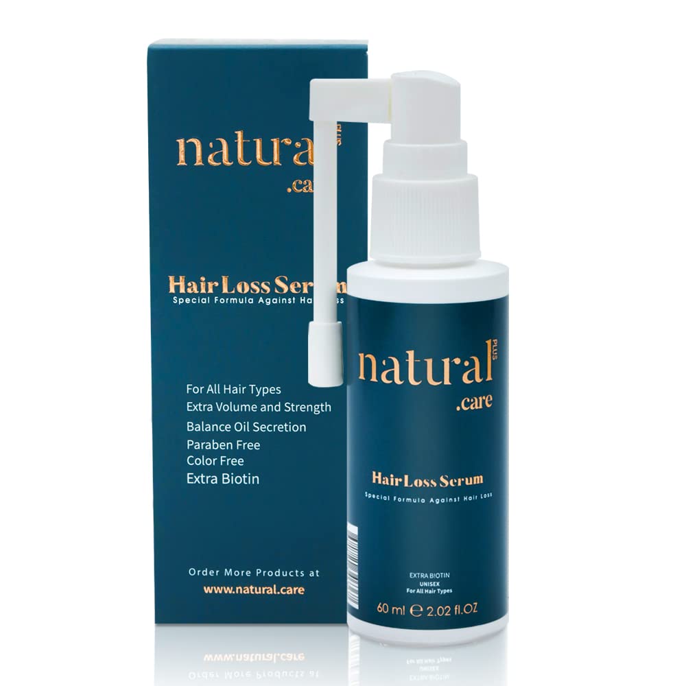 Biotin Hair Loss Serum by Natural Care | Rosemary Oil for Hair Growth and Collagen Oil | Anti Hair Loss Treatment for Damaged Hair