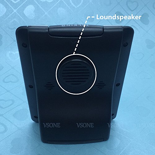 Spanish Talking Lcd Digital Alarm Clock For Blind Or Low Vision With Big Time Display And Lound Talking Voice (Black) #TOP5