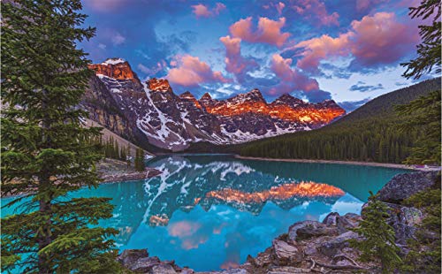 Lago Moraine, Canadá - Quebra-Cabeça 2000 peças - Toyster Brinquedos - Exclusivo Amazon