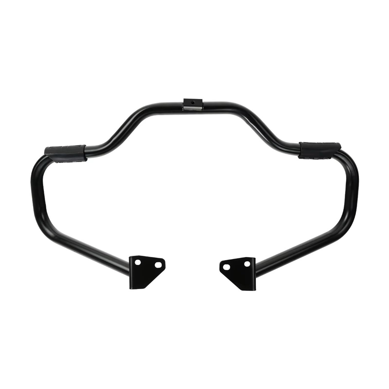 Crash bar moto noir compatible avec cadre Wide Glide et Super Glide de 2006 à 2017 - 5