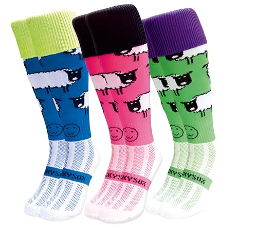 Chaussettes de sport contre les ampoules et frottements longueur genou lot de 3