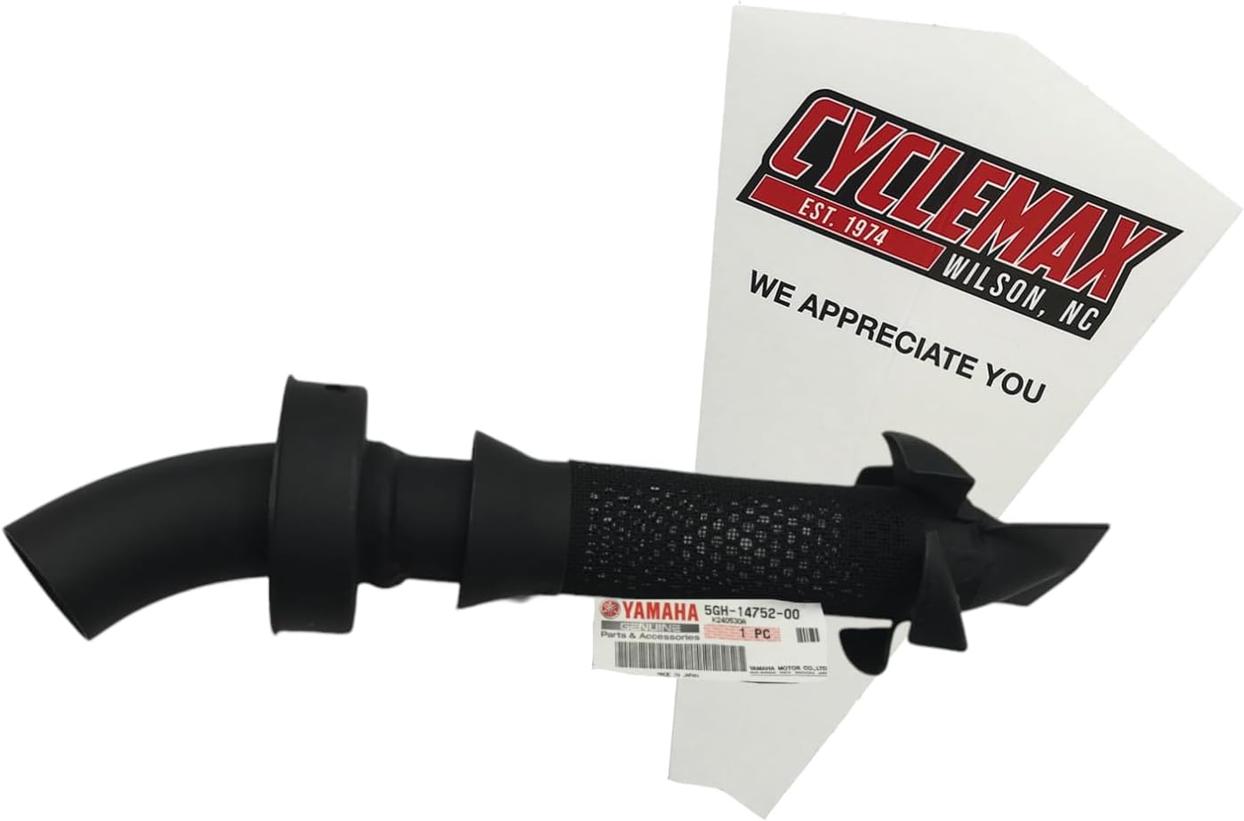 Cyclemax One Pack compatible with Yamaha 2000-02 KODIAK YFM 400 OEM MUFFLER SPARK ARRESTOR 5GH-14752-00-00 Contains One MUFFLER SPARK ARRESTOR and a Funnel