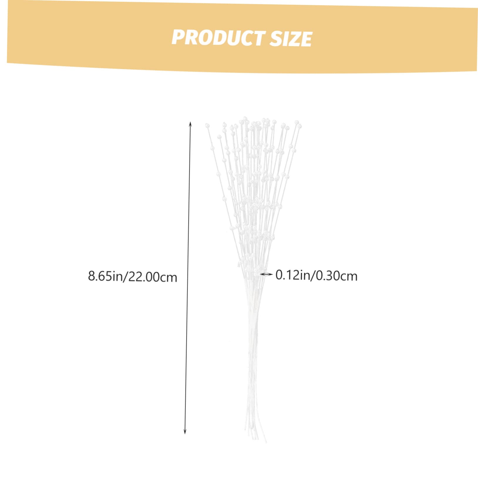 400stücke Perlenstangen Für Brautsträuße Hochzeitsdekoration Elegante Perlen-garland Handgemachte Bastelmaterialien Für Hochzeiten Und Partys Handgemachte Perlen