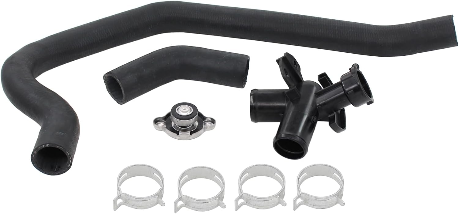 MOTOKU Upper Radiator Coolant Hose with Fill Neck for Nissan Altima 2.5L 4cyl 2013-2018