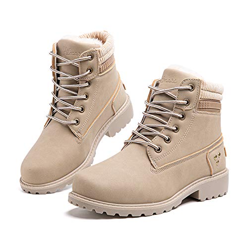 Hitmars Botas Invierno Mujer Cálidos Forradas Zapatos de Invierno Clásicas Moda Botas de Nieve...