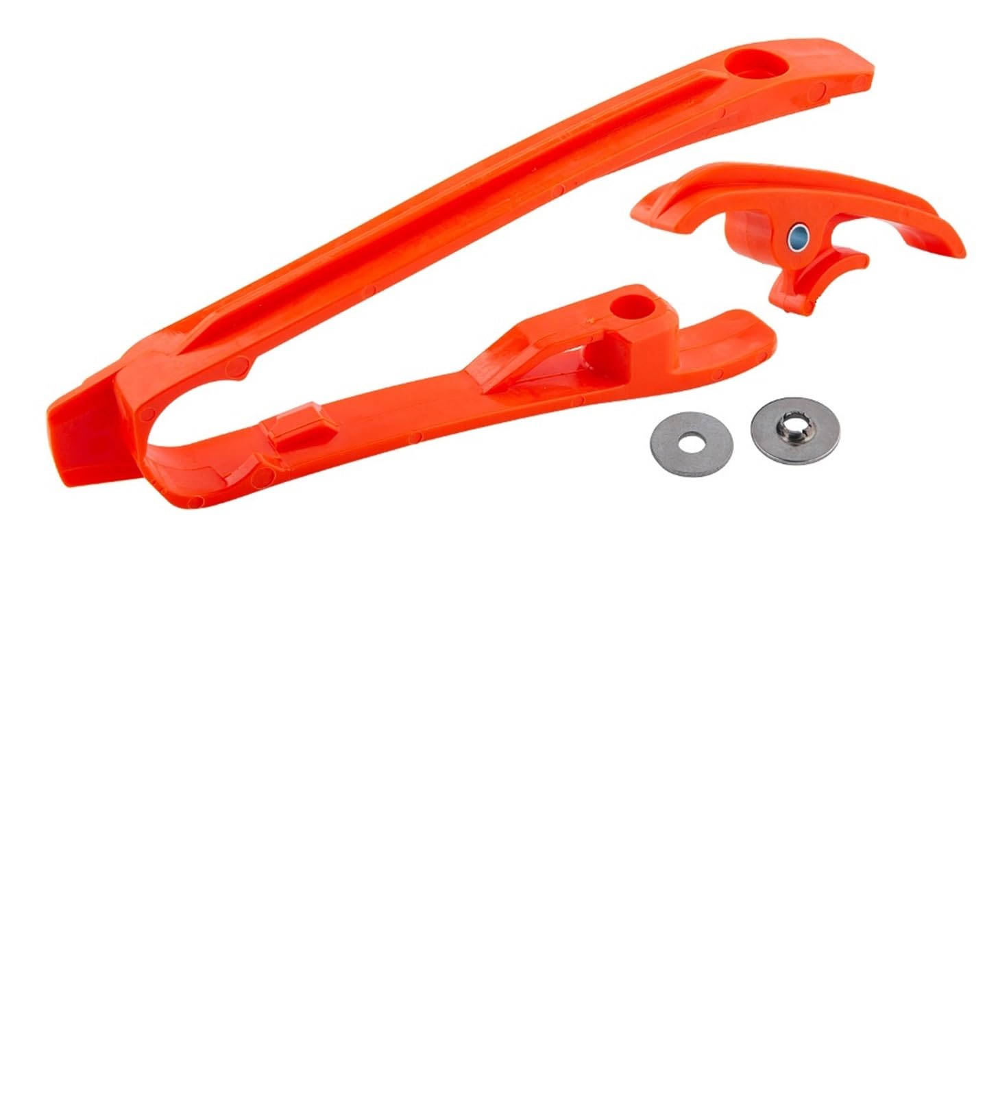 ochraniacz wahacza Pasuje do 125 SX XC 2012-22 250 350 450 2011-22 450SMR 2014-22 łańcuch motocyklowy suwak ochrona wahacza(Orange Set A)