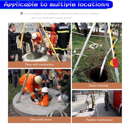 Éviter le Risque de Blocage : Trépied de Sauvetage d'Urgence pour Cuve et Cellule - 8