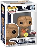 Funko Pop! Movies: E.T. 40th - E.T. With - Brilla en la Oscuridad Heart - E.T. - E.T. The Extra Terrestrial - Figura de Vinilo Coleccionable - Idea de Regalo- Mercancia Oficial - Movies Fans