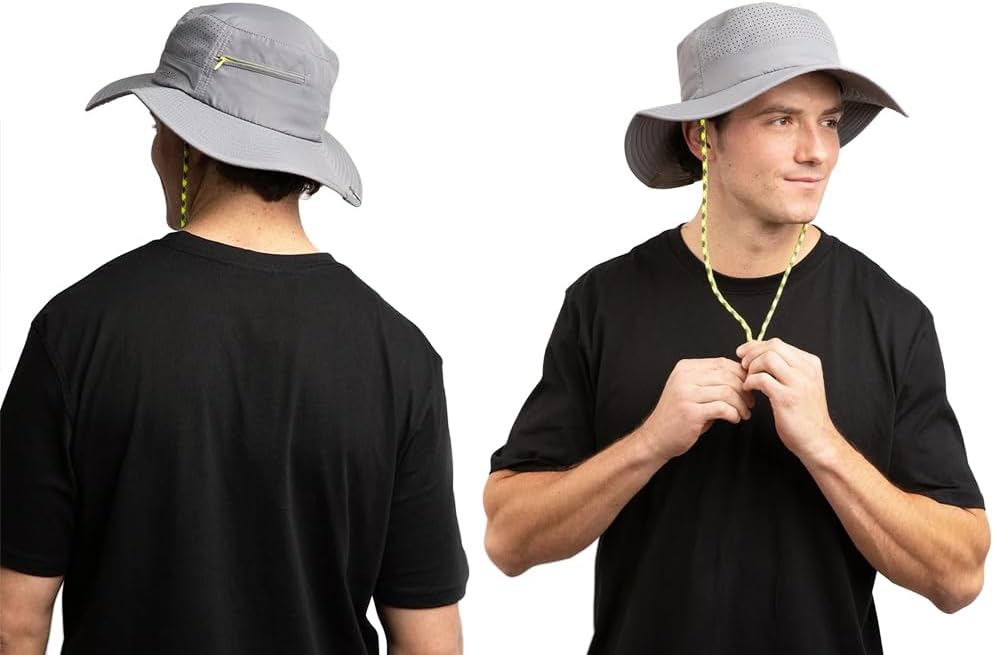 MISSION Cooling Anywhere Boonie Hat - Unisex Wide-Brim Hat for Men & Women - Cools Up to 2 Hours - UPF 50 Sun Protection - Image 6