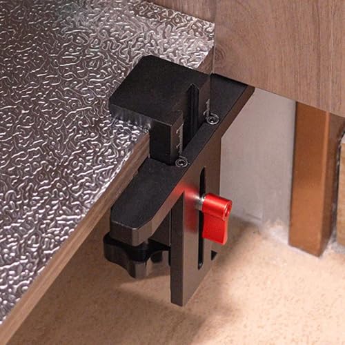 Gabarit de matériel d'armoire pour corriger les perçages de travers - 8