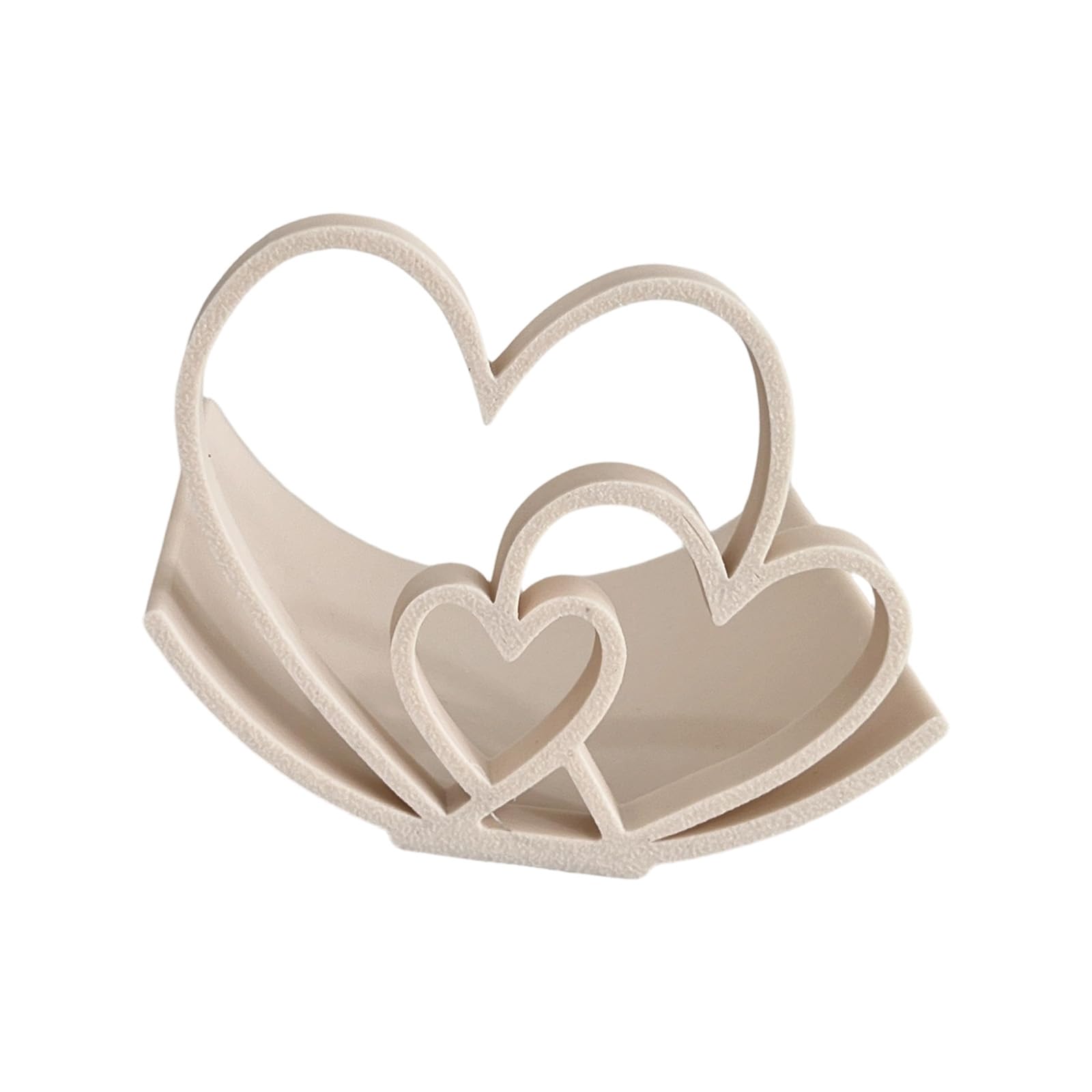 Holder Simple Setup Bathroom Decoration Paper Dispenser Functional Accent for Cafe Hotel Home Heart Shaped Toilet Holder