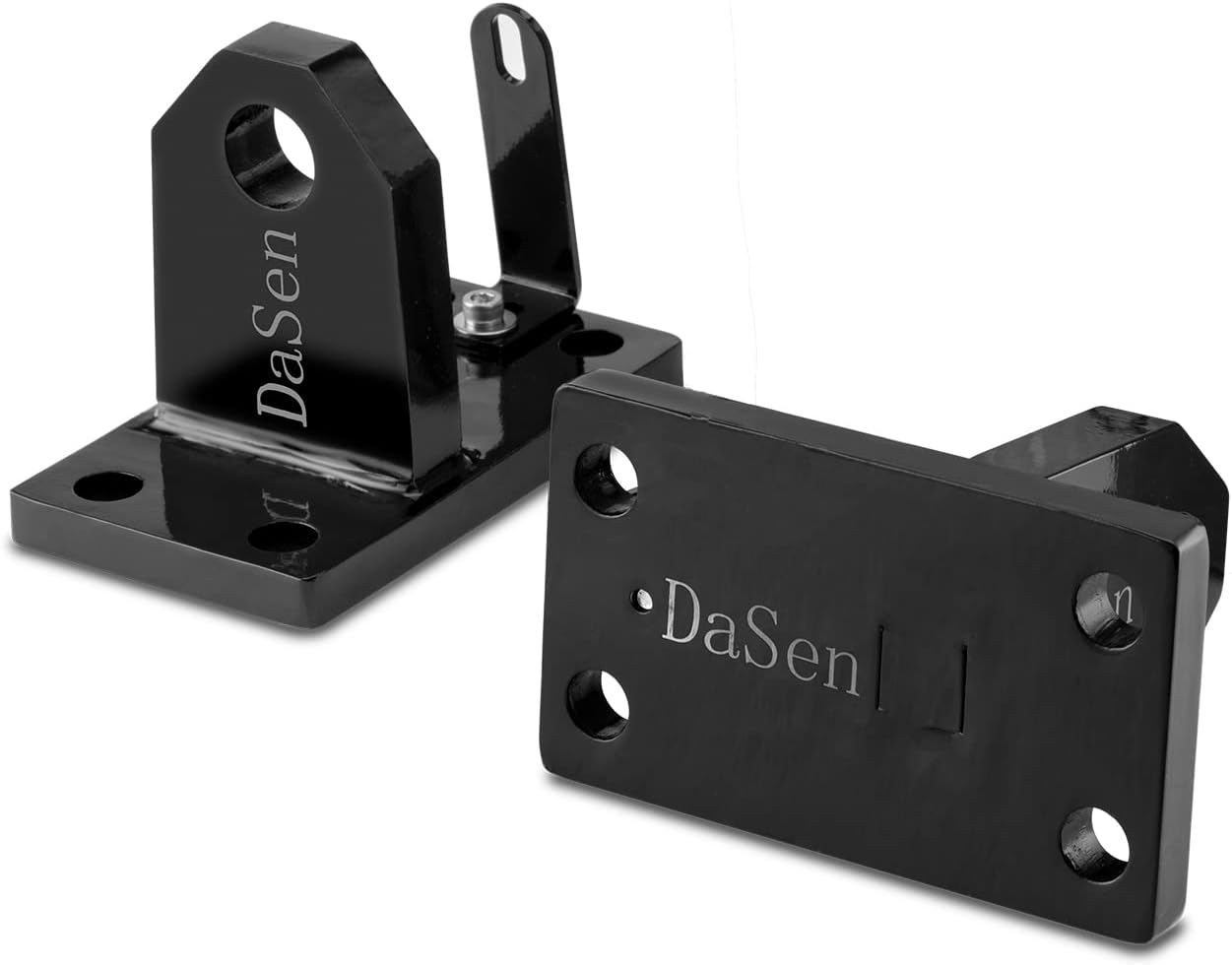 Front Tow Hooks w/Lower Bumper DaSen Heavy Duty 32" LED Light Bar Mount Kit Compatible with Dodge Ram 2500 2010-2019