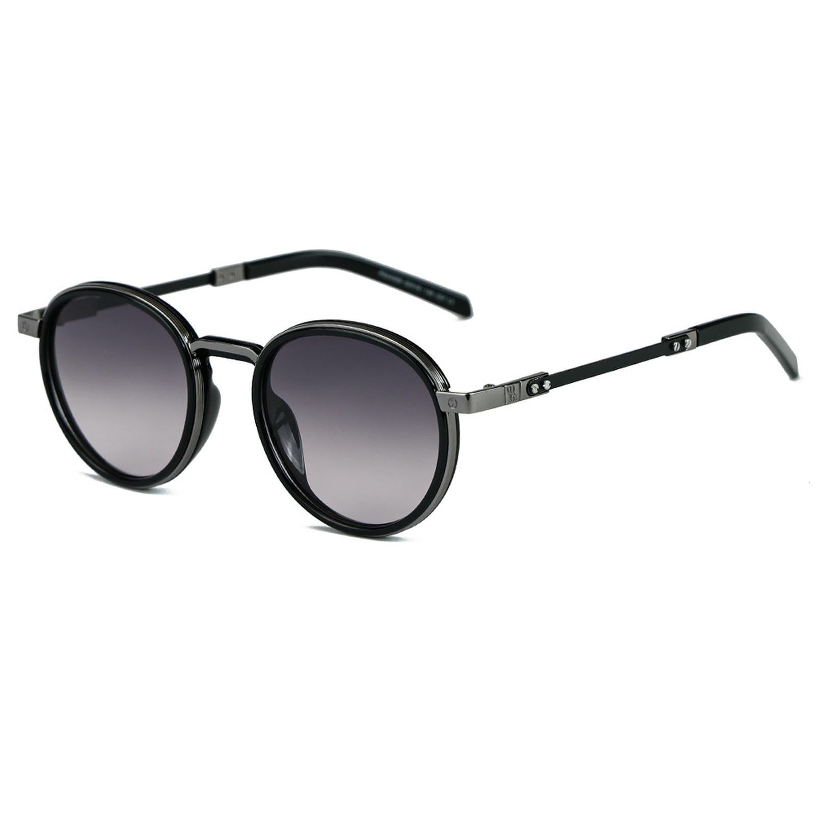 Sonnenbrille Damen Frauen Mode Kleiner Rahmen Straßenfotografie Outdoor Reisen Strand Sonnenbrille-c67 Schuss Grau Progressiv Violett