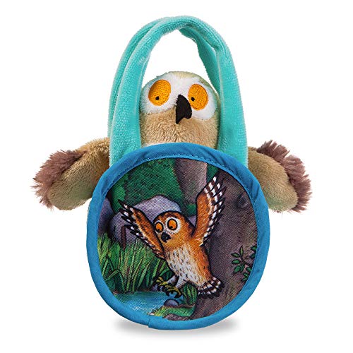 AURORA Official Merchandise, 61048 The Gruffalo Owl Fancy Pal Soft Toy, Brown & Blue, +7in