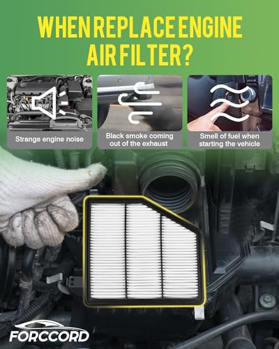 Image of 2-Pack Engine Air Filters for Nissan Altima 2.5L ENGINE ONLY 2019-2026 | (NOT FIT 2.0L) Replace#CA12551, Engine Filter Replacement Car Accessories