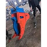 Hydraulic Wood Chipper for Excavator - Heavy Duty...