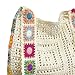 Imagen de LOVIVER Bolso de crochet elegante para mujer