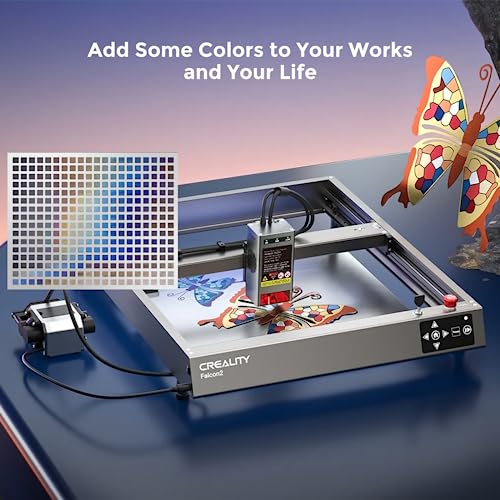 Creality Gravador a laser, cortador a laser de 40 W com assistência de ar, máquina de gravação a las