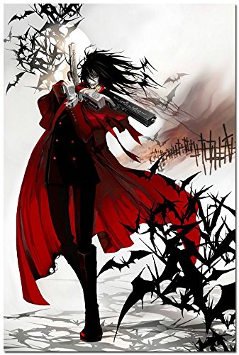Amazon.com: Tomorrow sunny HELLSING - Vampire Fighting Art Silk
