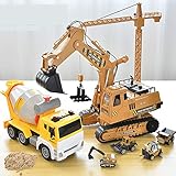 Lihgfw Große Bagger Toy Technik Vehicle Set Alloy Simulation Big Kran Spielzeug der Kinder über 3 Jahre alt Super große Bagger Modell (Color : C)