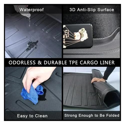 Tapis de coffre compatible Wildlander accessoire auto imperméable TPE - 5