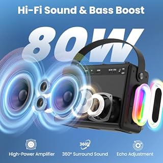 Karaoke Machine for Adults, Built-in 10.1" HD Lyrics Screen, Supports WiFi Bluetooth HDMI USB and TF, Portable Karaoke Player with 2 Wireless Microphones for Home Party Family Gathering