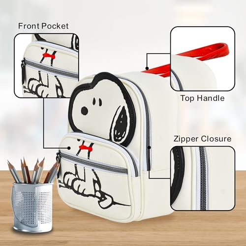 Concept One Peanuts Mini Backpack, Small Travel Bag for Men and Women, Snoopy, 9 Inch4