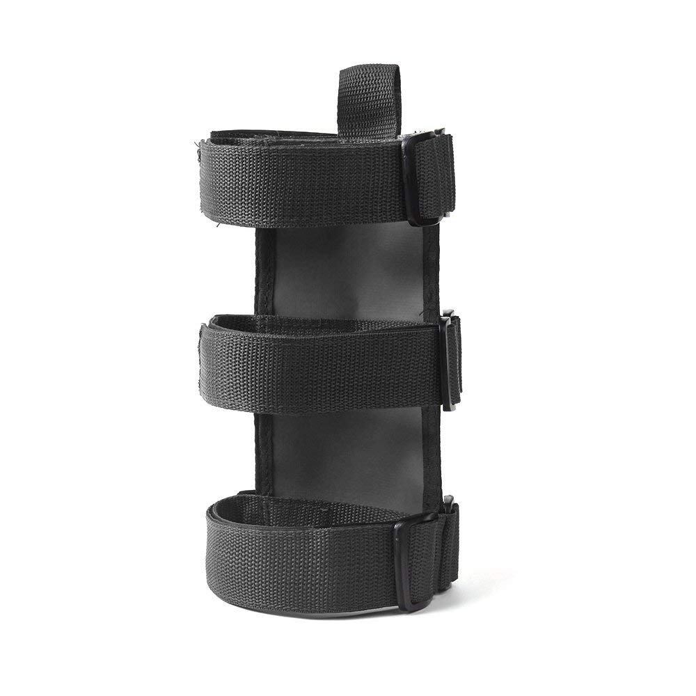 Car UTV Roll Bar Fire Extinguisher Holder Bracket Red For Jeep Wrangler JK SU - Foto 9