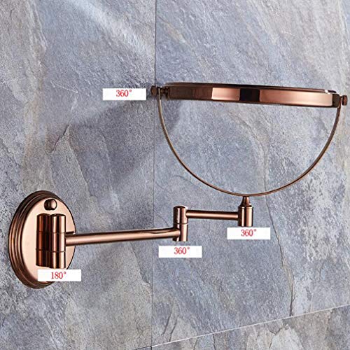Miroir de maquillage mural extensible JCAKES pour illuminer votre routine - 7