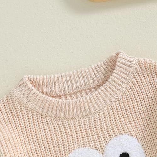 Beautooly Roupa de Ação de Graças para Bebês Meninos Meninas Bonito Peru Bordado Suéter Recém-nascid