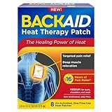 Backaid Heat Therapy Patches provide long-lasting, targeted pain relief and deep muscle relaxation Backaid Heat Therapy Patches provide up to 16 hours of pain relief, 8 hours while you wear a patch, and 8 hours after you remove the patch Backaid Heat...