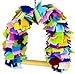 1074 Small Fluffy Swing Bonka Bird Toys Colorful Perch Fabric Fleece Parrot Parrotlet Quaker Budgie