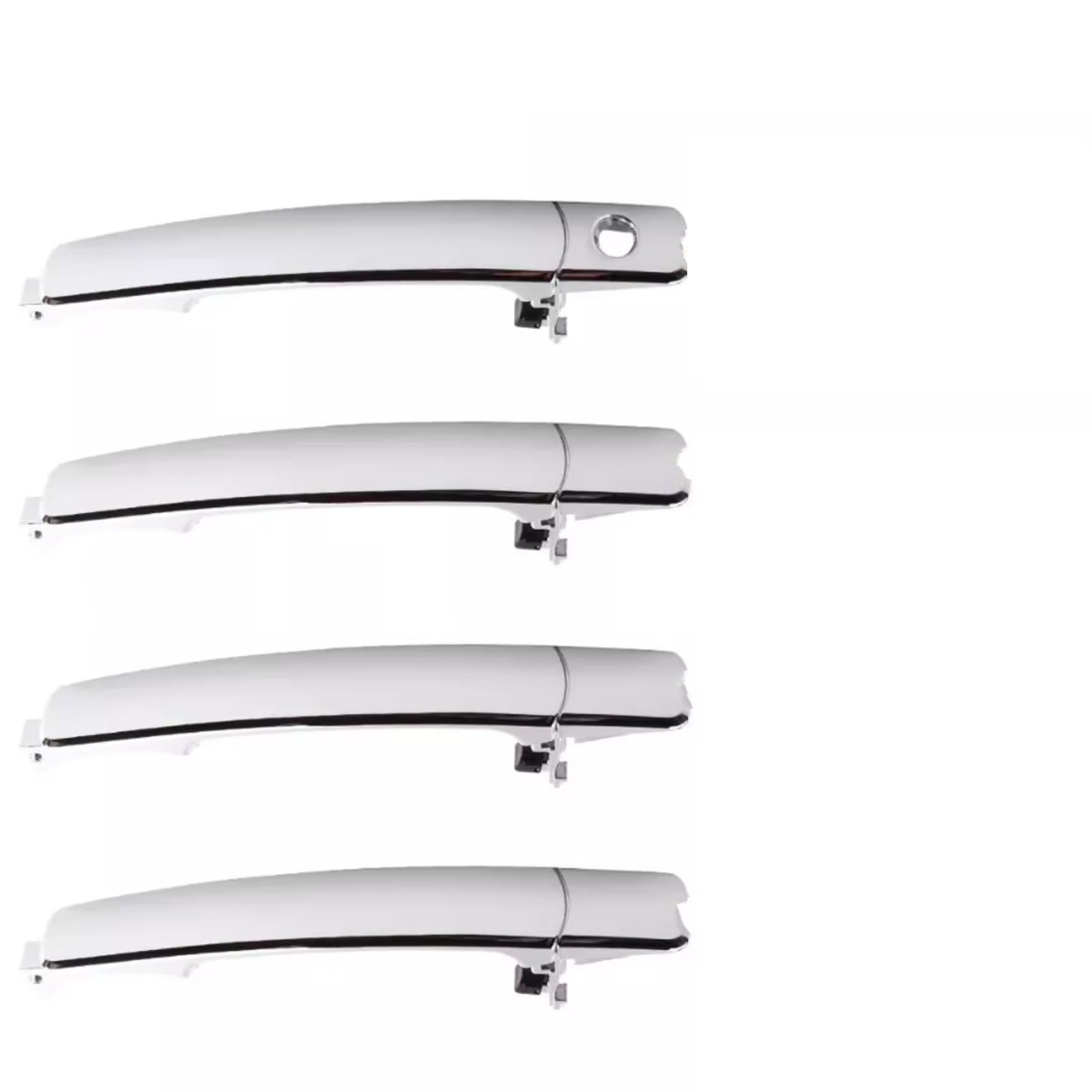 IUKMR for Infiniti FX35 FX45 2003-2008 80640-CA012 Exterior Door Handle Chrome Front Rear 4Pcs Car Outer Door Handle