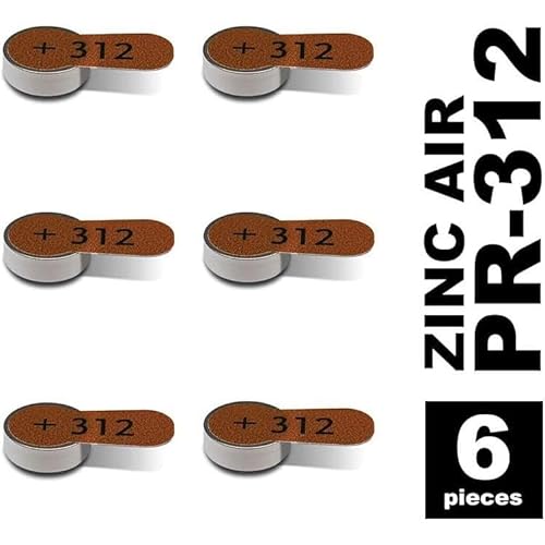 Pack de 6 piles auditives Panasonic PR312 - vue 5