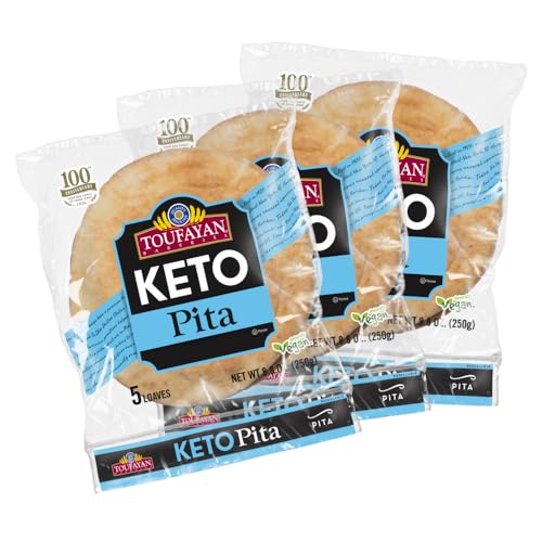 Toufayan KETO Pita Bread | Keto Diet Friendly, No Sugar