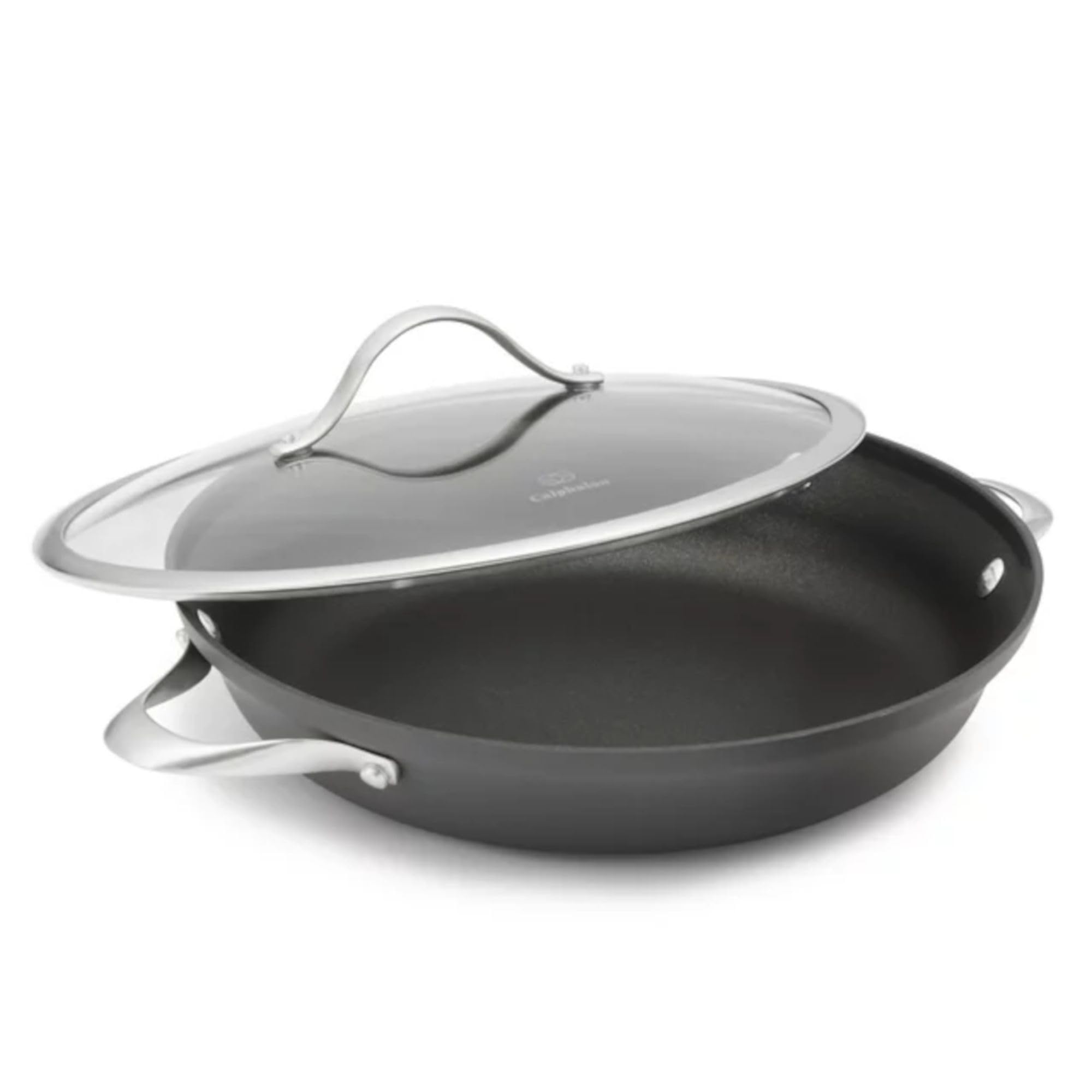 Amazon.com: Calphalon Hard anodized two-handle 12-inch everyday