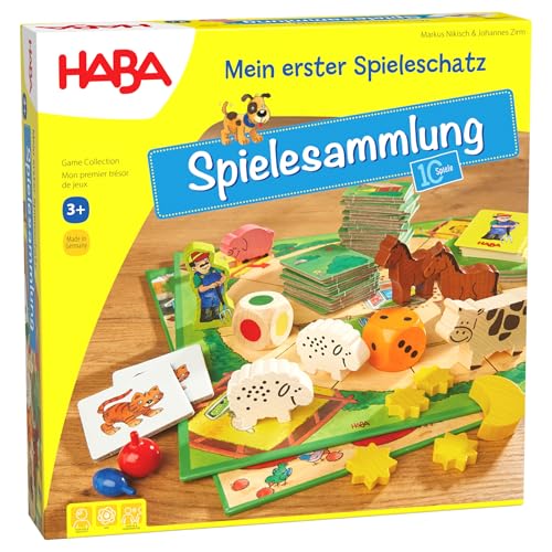 HABA Mein erster Spieleschatz - Große Spielesammlung für Kinder ab 3...