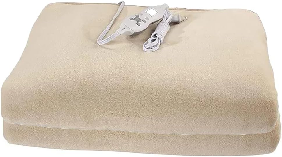 Master Massage ETL Certified Deluxe Fleece Massage Table Warmer Heater Pad Warming Therma Pad, Cream