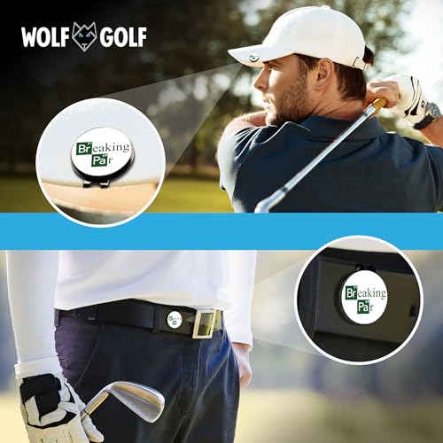 Golf Ball Marker Hat Clip | 3 Pack | Choose Your Golf Gift Set | Golf Marker Magnetic Hat Clips | Funny Golf Gifts | Funny Golf Accessories for Men & Womens Golf Markers - Image 4