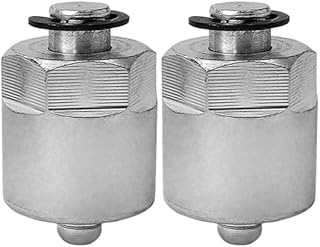 2PCS 20mm Diesel Common Rail Fuel Injector Block-Off Caps Tool /M20 Cummins Duramax Fuel Line Injectors Tester Cap