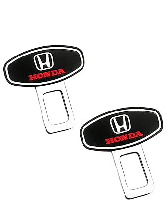 Set of 2 Car Safety Alarm Stopper Null Insert Seat Belt Buckle Clip for All Cars (Honda Design) by GH GENERIC HUB