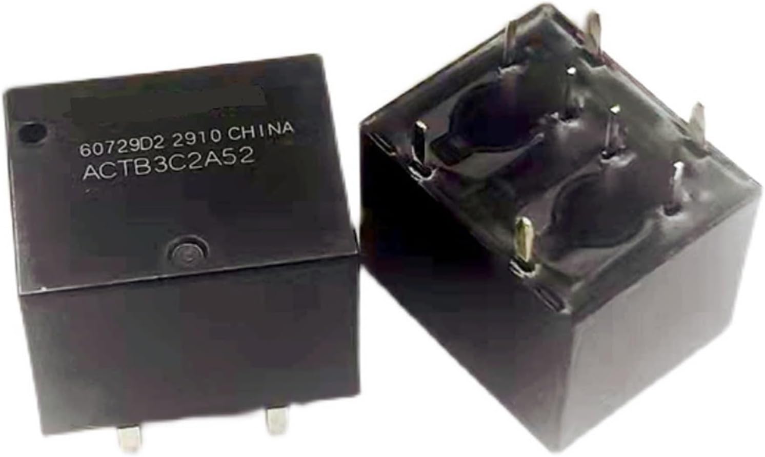NISZA 5-Pack Relay ACTB3C2A52 12VDC 8PIN Replacement ACTB32 Automotive Relay