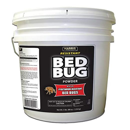 HARRIS Bed Bug Killer Powder, 5lb