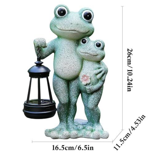 Ranas solares para exteriores impermeables para decorar parterres y balcones 5