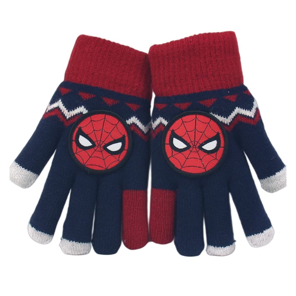 FASHION YO Elsa Kinder-Handschuhe - Warme Fleece-Handschuhe Für 4-10 Jahre