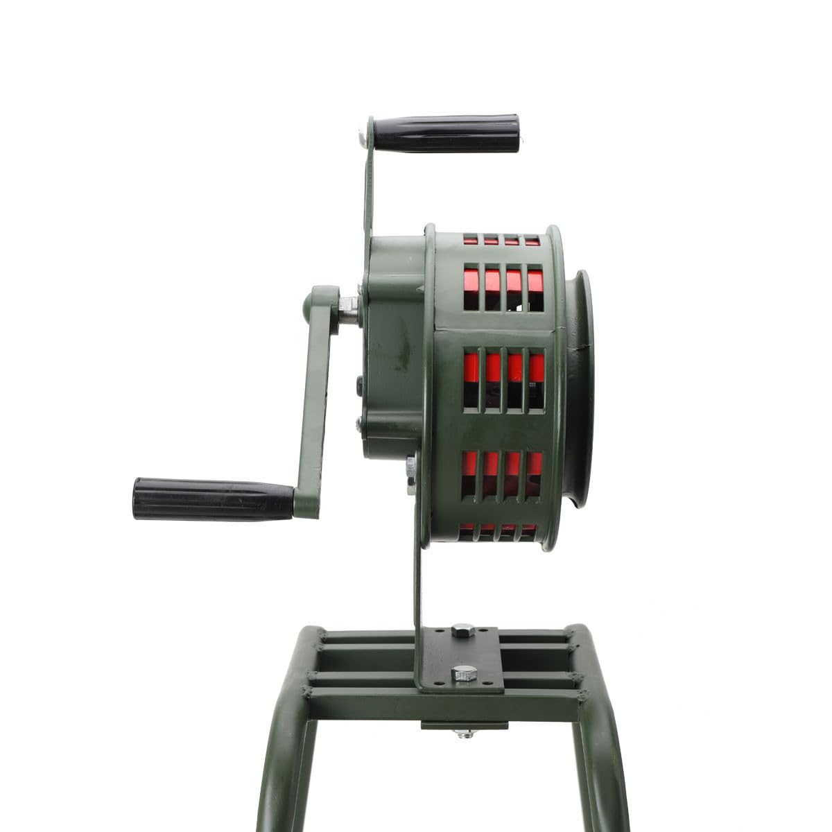 125 ± 2db Standsirene Aluminiumgehäuse Sirene Alarmsirene Handhebelbetätigung Luftangriffssirene, Selbstschutz-Notsirene, Sirenenhorn für Industrie, Bauwesen, Fabriken & Abnehmbare Halterung
