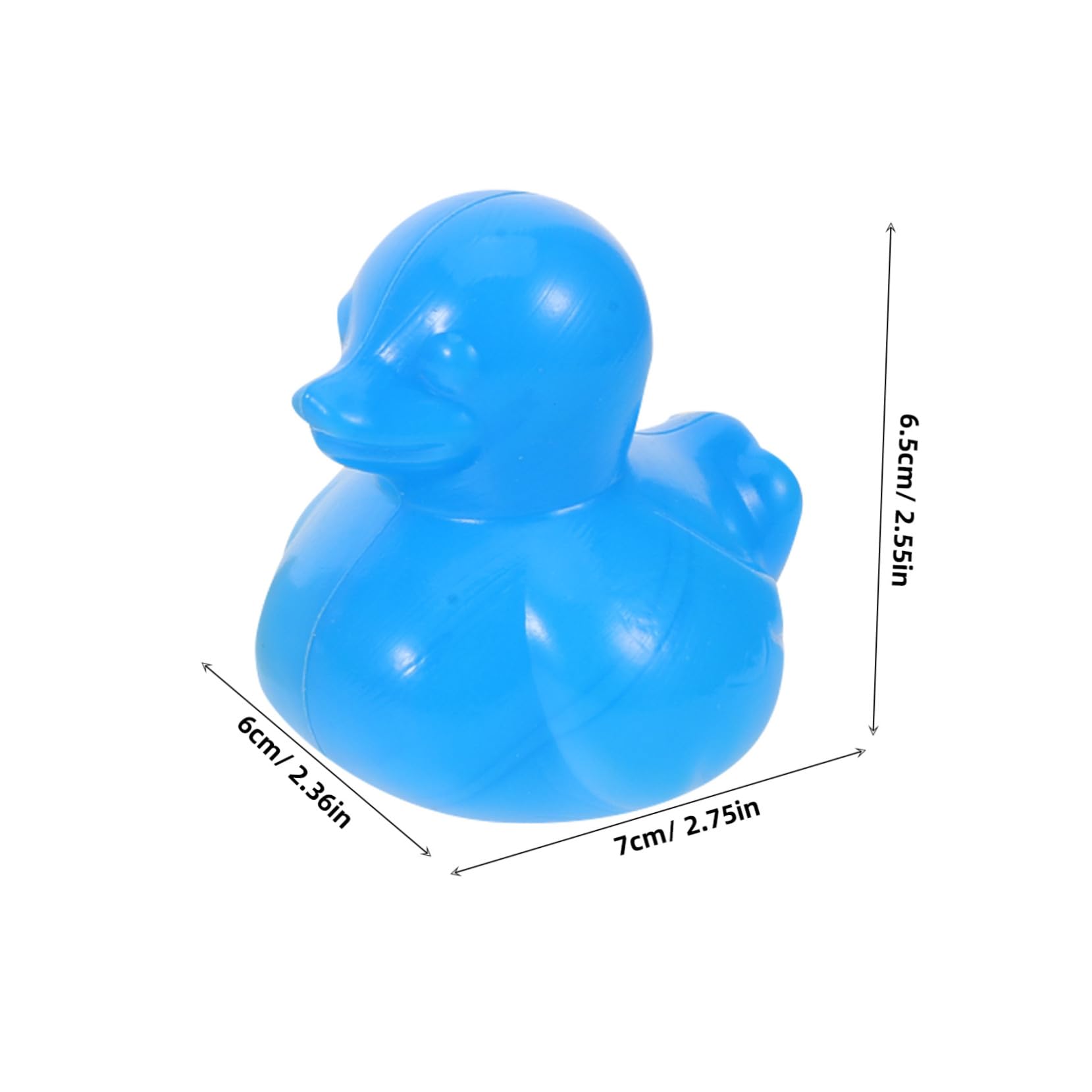KOMBIUDA Palline Plastica Giocattolo di a Piscina per Forma Anatra Pe 70 e Giochi Sicura Superficie Liscia, 70 Pezzi D'acqua Ragazzo Ragazza Vaschette Indoor