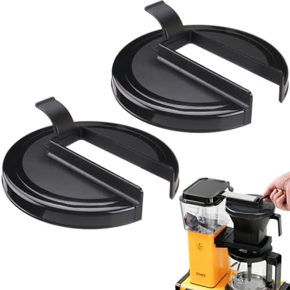 Brühkorbdeckel, Ersatzteil für 1,0 l und 1,25 l, für Moccamaster-Kaffeemaschinen-Brühkörbe, Kunststoff, 14 cm, 2 Stück