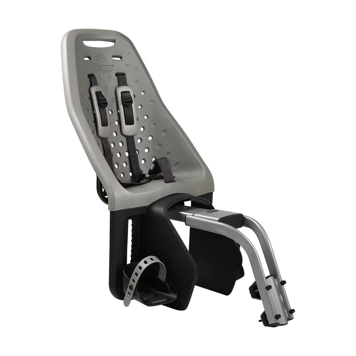 値下げ☆Thule(スーリー) Yepp Maxi 後乗せフレーム取付　シルバー Amazon | Thule(スーリー) Yepp Maxi 後乗せ・フレーム取付