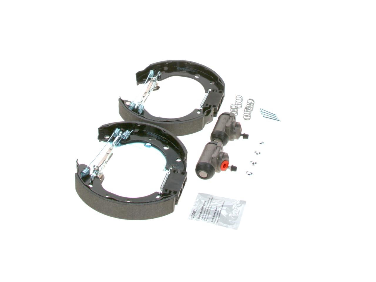 Bosch KS649 Kit Super Pro Kit de freno trasero de tambor 1 juego completo premontado